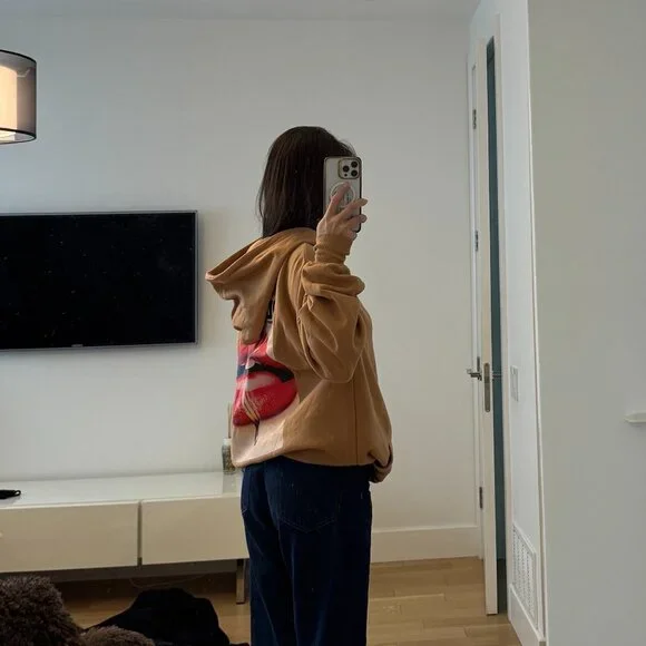 Missguided Tan Hoodie - Picture 4 of 8